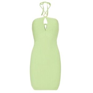 Simkhai Tabitha Dress/ green halter dress